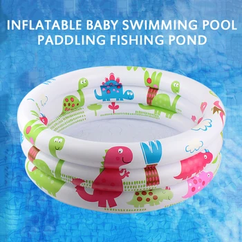 

Children's inflatable pool dinosaur swimming pool swimming fishing pool ocean ball pool without inflatable tools Outdoor for kid