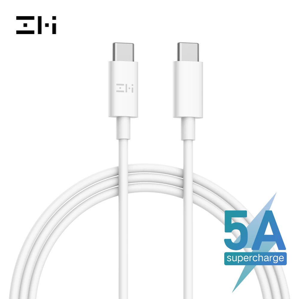 ZMI AL306E 0 5 HDMI кабель 1 М м 2 USB-C USB C кабели высокого класса для 5A/100W зарядки и
