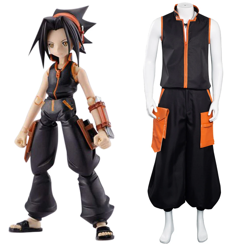Shaman King The Super Star Yoh Asakura Cosplay Costume Halloween Carnival Suit Anime Costumes Aliexpress