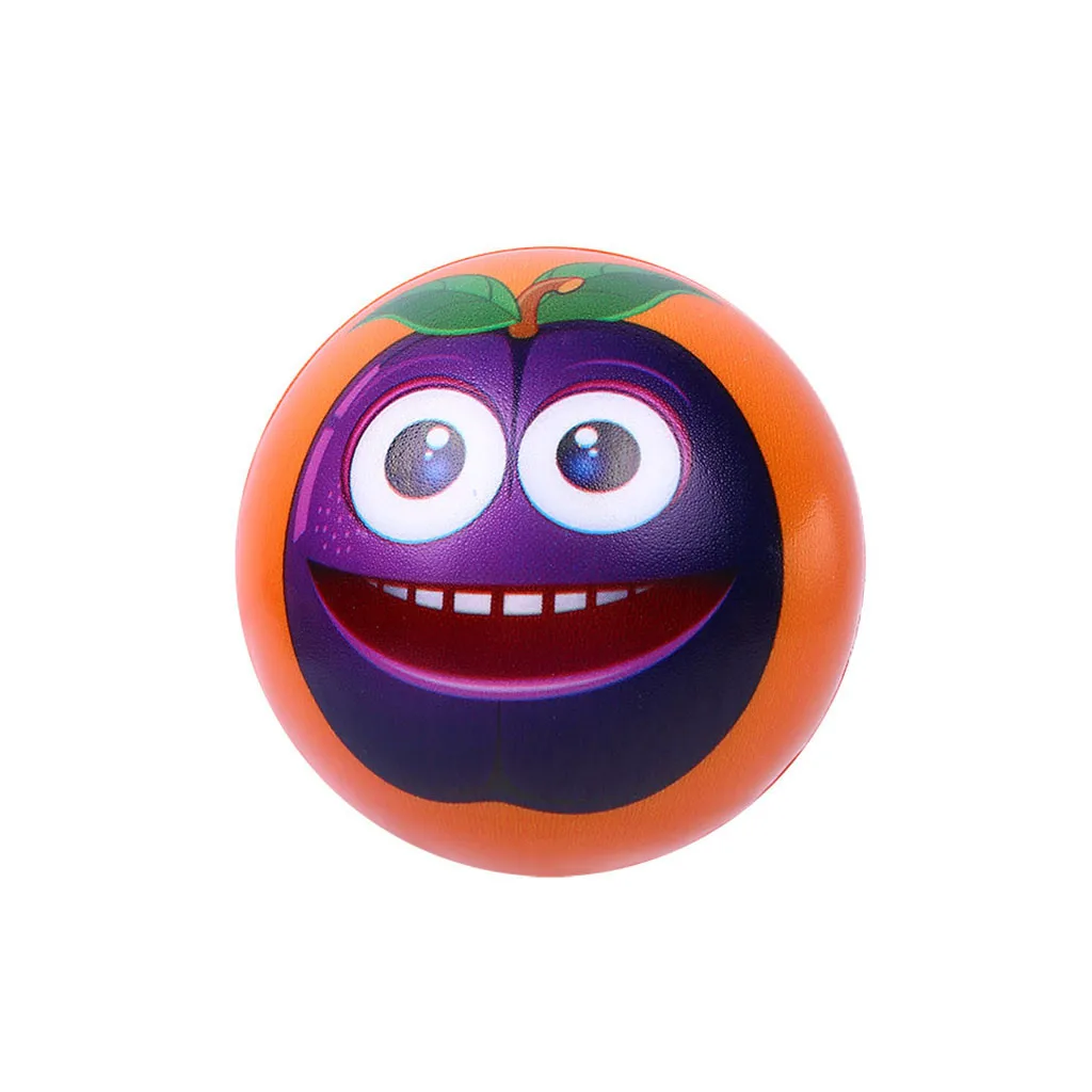 MUQGEW Игрушки Для Снятия Стресса Squeeze Toys 6 шт. фруктовая улыбка лицо анти-игрушки снятие стресса медленно поднимающийся мяч ручной браслет Упражнение Gh6