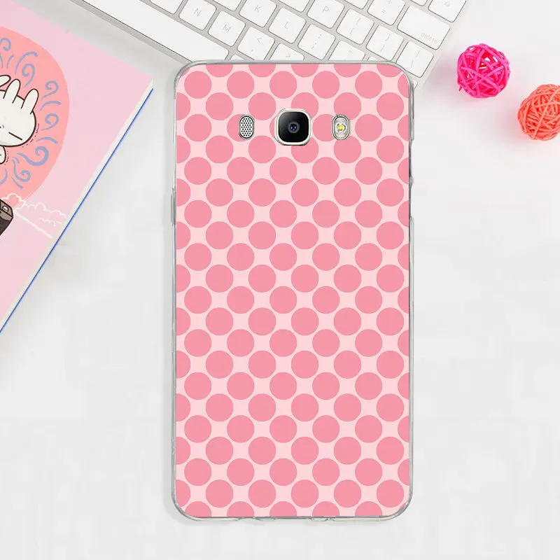 image 11 Тонкие мягкие чехлы из ТПУ для samsung Galaxy S2 S3 S4 S5 Mini S6 S7 Edge S8 S9 S10 Plus Lite в красный, черный, золотой горошек - Цвет: image 11