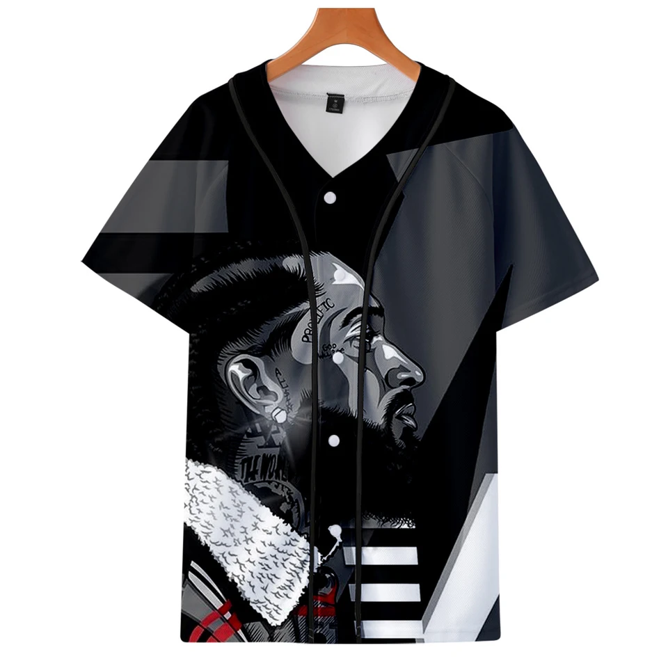 nipsey hussle baseball jersey