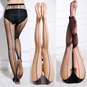 

Sexy Women's Sheer Pantyhose Silk Stockings Tights