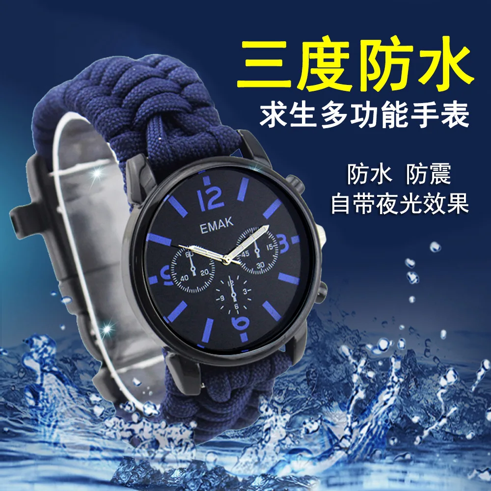 

Hot Selling Fashion Outdoor Men Sports Watch Waterproof da huo bang Thermometer Night Light Watch