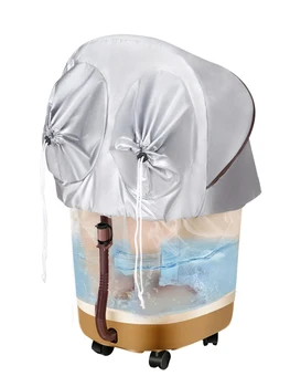 

Khan Steam Bubble Foot Barrels Fumigation Deep Massage Foot Tub Fully Automatic Heating Electric Pedicures Footbath Household Wa