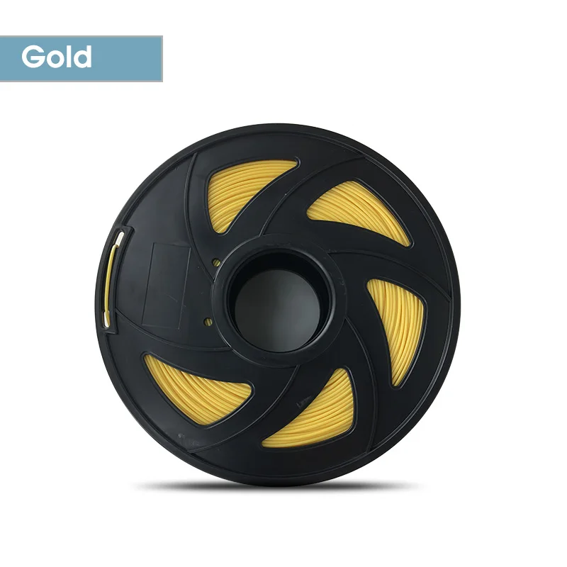 Gold Myriwell высокая intensit нить для 3d принтера 1 кг ABS натуральное сырье 1,75 мм нить для 3D печати - Цвет: Gold