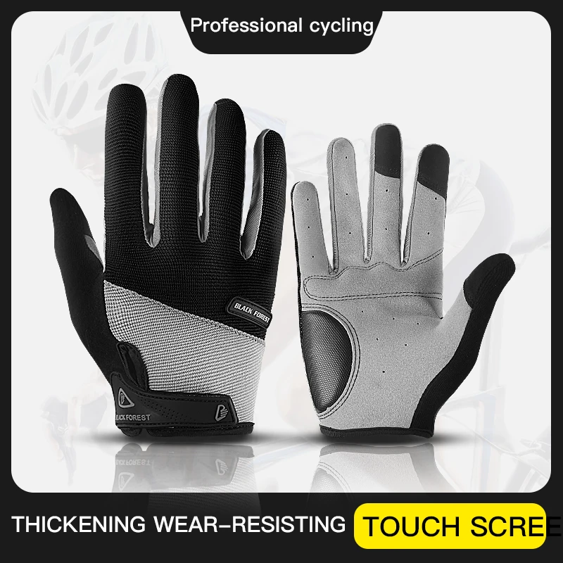 Cycling-Gloves Bicycle Bisiklet Arbot Black Sport Full-Finger Screen-Bike Outdoor Women