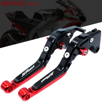 

LOGO SRMAX For Aprilia SR-MAX 300 SRMAX 250 300 srmax250 srmax300 Motorcycle Accessories Folding Extendable Brake Clutch Levers