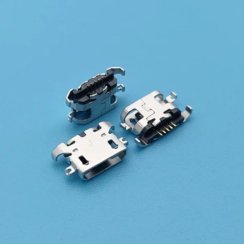 

100PCS Micro USB Connector Jack Female 5Pin Plate 1.28 SMT Tail Charging Socket PCB Board For Redmi S2 3 3S 5A Note3 NOTE4 A4