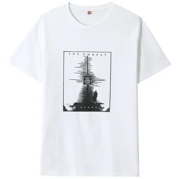 

Summer new women's street letter characters print loose short-sleeved T-shirt 22.76