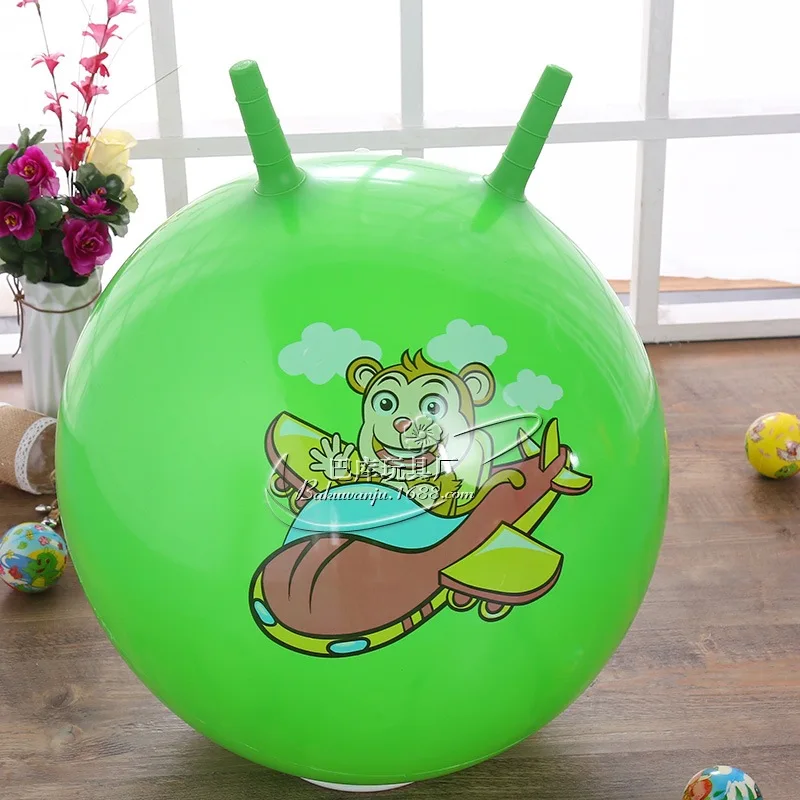 55 см мяч для прыжков мяч для йоги толстый экологически чистый низкая цена детская надувная игрушка надувная кожа