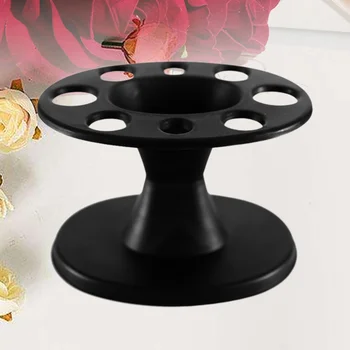 

Plastic 8 Holes Cushion Comb Display Rack Holder Durable Massage Brushes Storage Stand Shelf Organizer for Hair Salon
