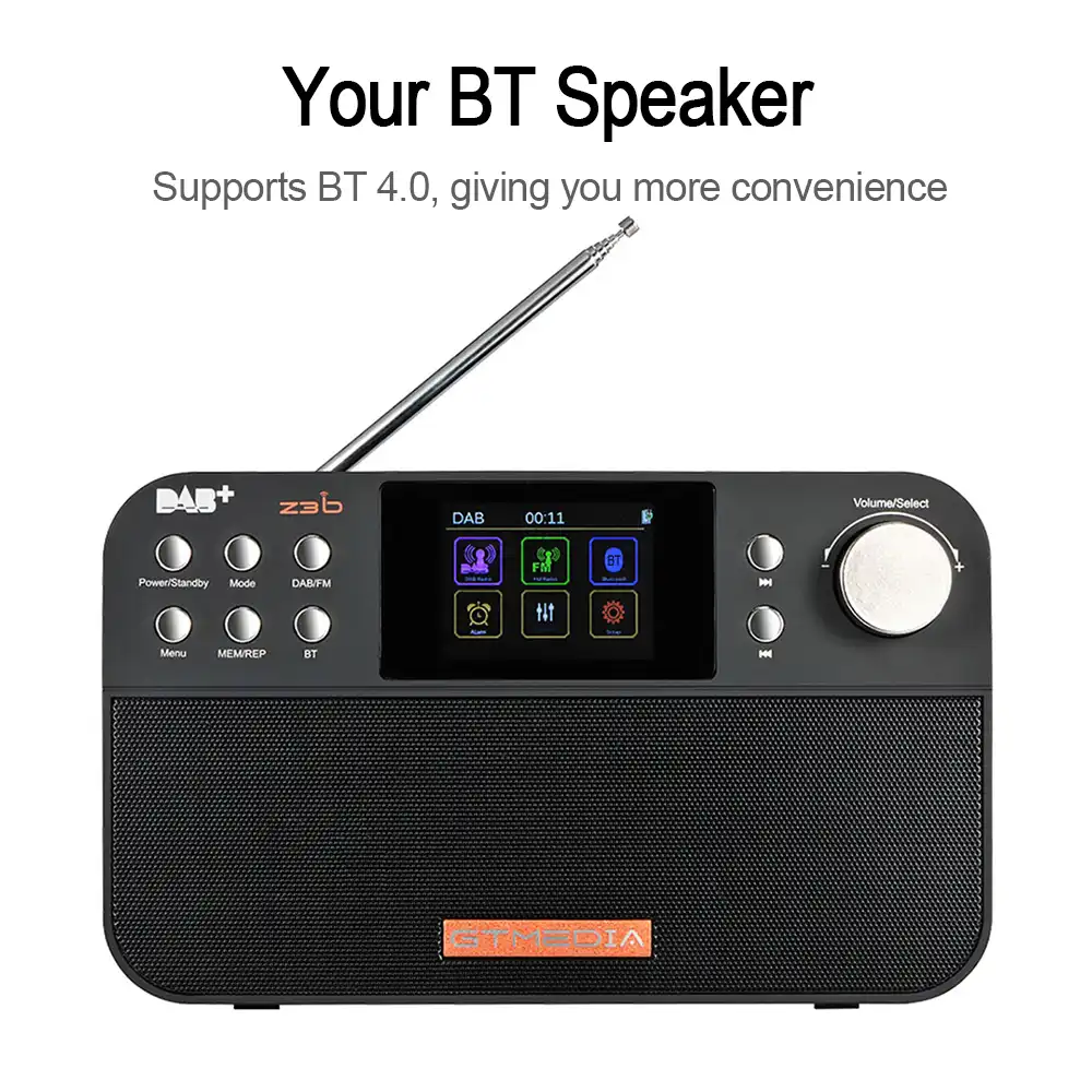 mini fm radio with bluetooth