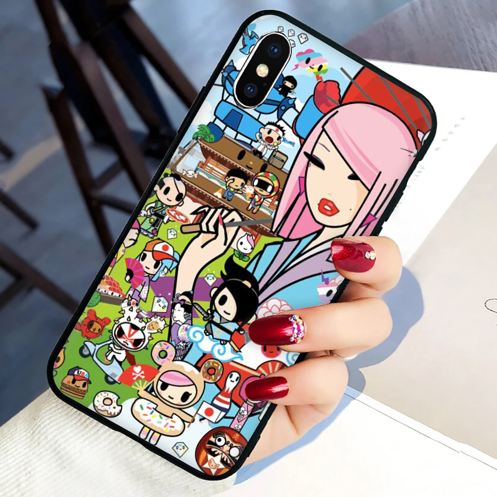 Японский Мягкий силиконовый чехол Tokidoki для телефона iphone 5 5S SE 2020 6 6S 7 8 plus X XR XS 11 12 Pro