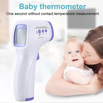 

INSTOCK!Non-Contact Temperature Measurement Device Multi-Functional Digital Thermometer Infrared Forehead Termometer Tool