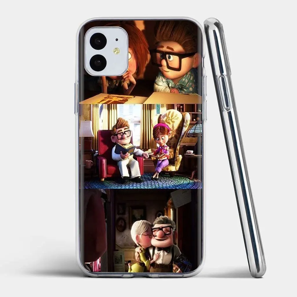 Carl and Ellie Cartoon Beauty Up фильмы для Samsung Galaxy J1 J2 J3 J4 J5 J6 J7 J8 Plus 2018 Prime 2015 2016 2017 Мягкая