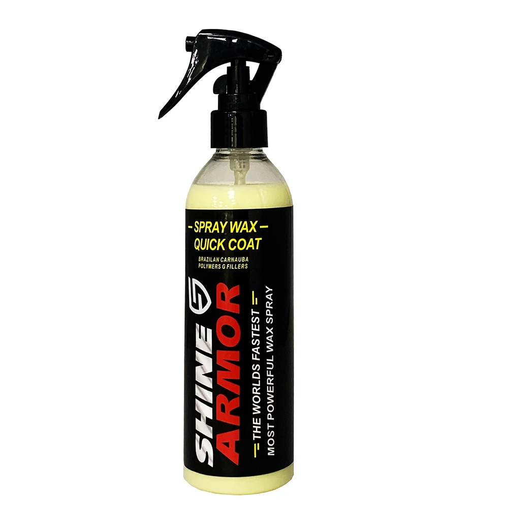 Shine Armor Car Wax with Carnauba Wax - Liquid Spray Wax for Car - Hybrid  Hydrophobic Car Polishing Spray Car Sealant - AliExpress