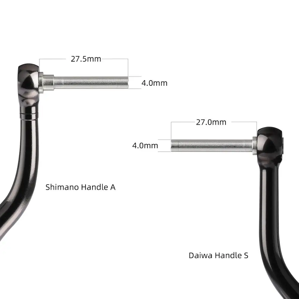 Gomexus ручка для Shimano Nasci Sedona FI Stradic CI4 Stella Vanquish Daiwa Caldia Freams 3012 4000 41mmDirect|power knob|daiwa knobshimano
