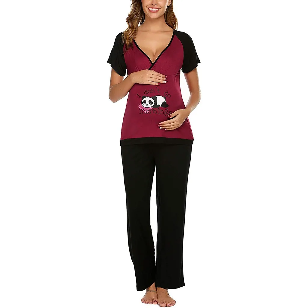 Футболка с коротким рукавом для кормящих матерей топы топ грудного