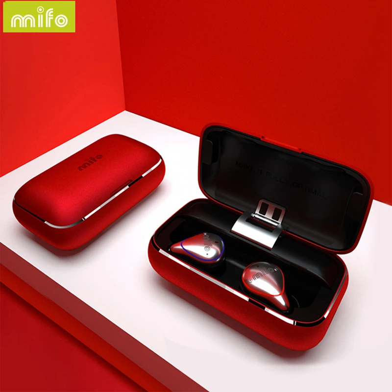 Спортивные наушники Mifo 05 HIFI стерео ультра маленькие невидимые беспроводные