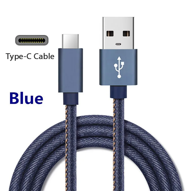 3 А usb type-C кабель для Xiaomi Redmi Note 7 USB-C кабель для быстрой зарядки мобильного телефона type-C huawei P30 samsung Galaxy S9 8 Plus 10 - Цвет: Blue