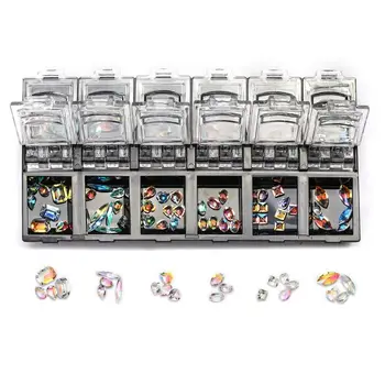 

Nail Art Crystals Rhinestones 3D Nail Rhinestone Decoration Super Sparkling Nail Art Accessories Decals