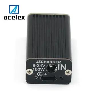

100W Super flash Fast charging QC battery USB CAR charger DC+PD to Full protocol pd + port VOOC QC4.0 PD3 FOR notebook DC POWER