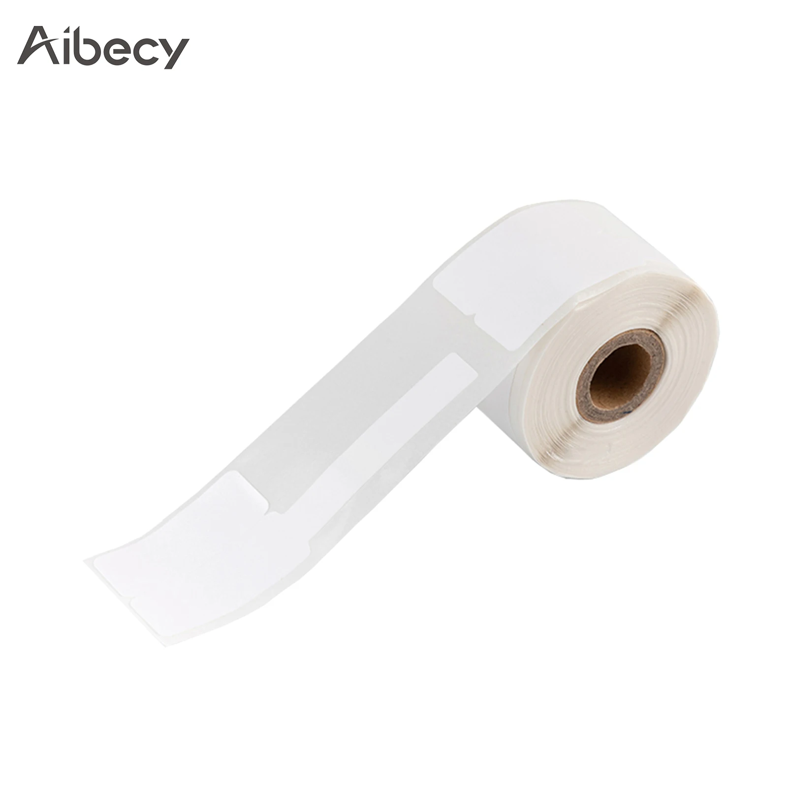 Aibecy-F con forma de papel autoadhesivo para etiquetas, papel con impresión térmica, 100 hojas/rollo para impresora Phomemo M110