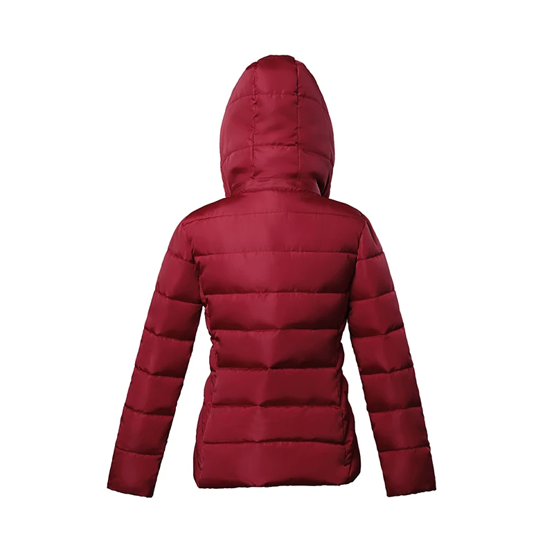 Plus size 5XL Female Jacket and Coat Autumn With Hooded Cotton Padded Winter Jacket Women Short Outwear bomber Basic Jacket