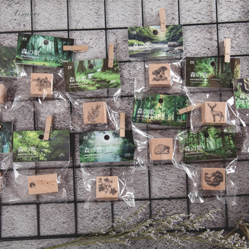 XINAHER искусственная животная сосна декоративный штамп для скрапбукинга