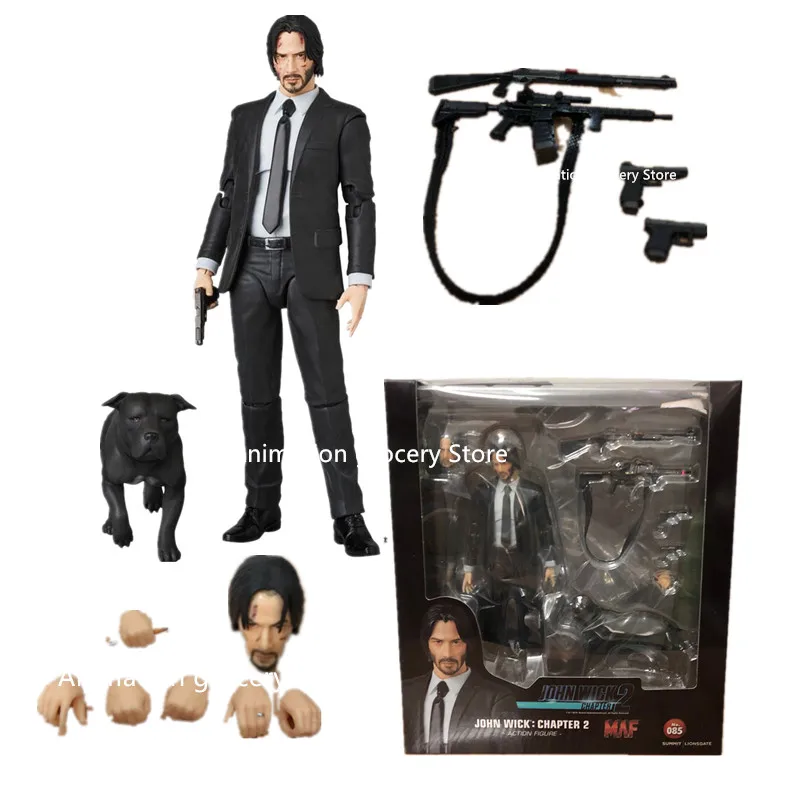 15cm Movie JOHN WICK Action Figure MAFEX NO.070 JOHN WICK PVC  Movable Collection Of Toy Gifts image 5
