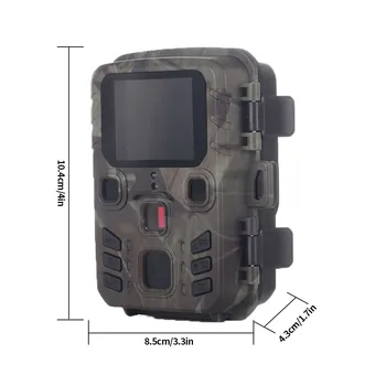 

Trail Camera 12MP 1080P Wildlife Trail Camera Photo Trap Infrared Hunting Cameras With Night Vision Outdoor Motion Detection