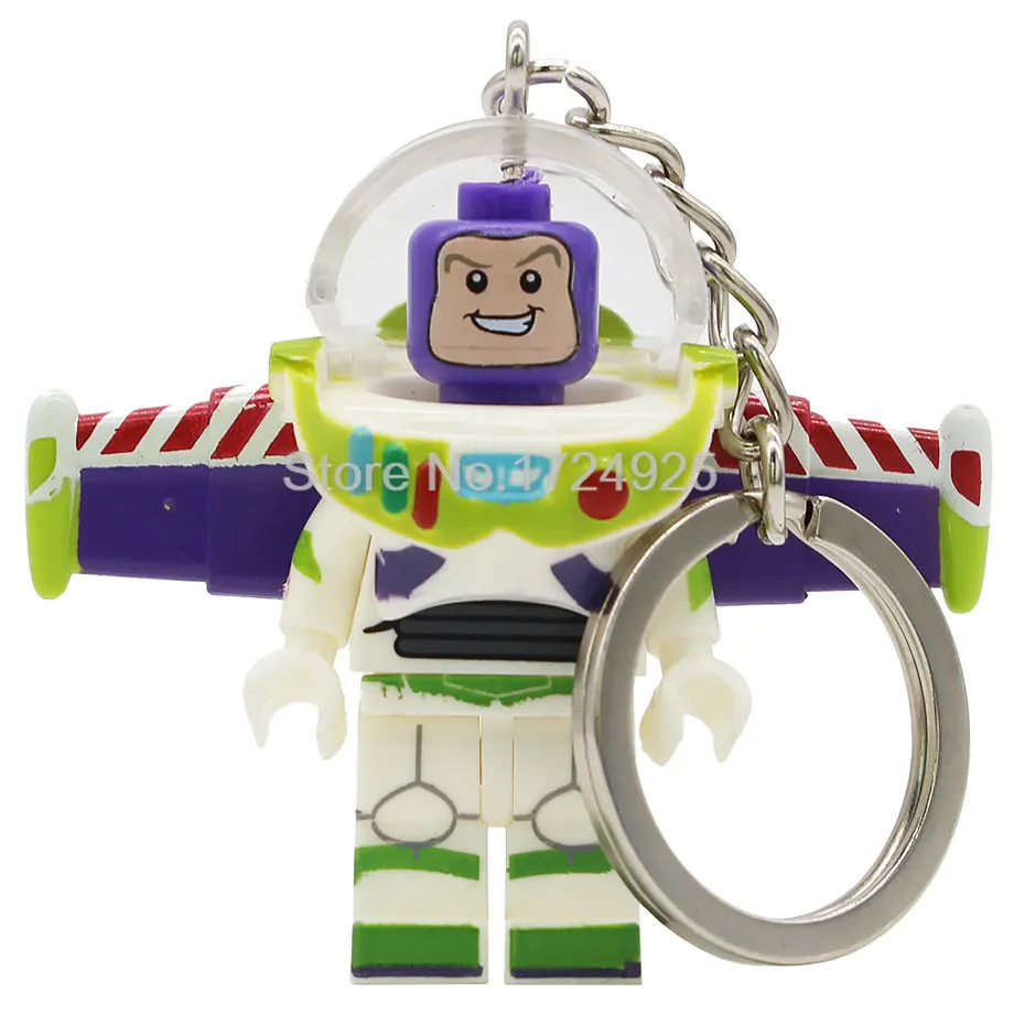 Buzz Lightyear Пряник, курица, единорог, человек, брелок, Статуя Свободы, золото, святой Базз, Лайтер, медуза, ракета, мальчик, ключ, строительные блоки, игрушки - Цвет: Buzz Lightyear