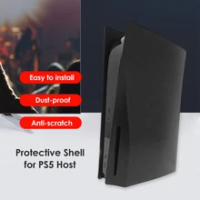 Oyun konsolu koruyucu kapak koruyucu kılıf PS5 Disk baskı cilt kabuk plastik cilt sert kabuk koruyucu kılıf