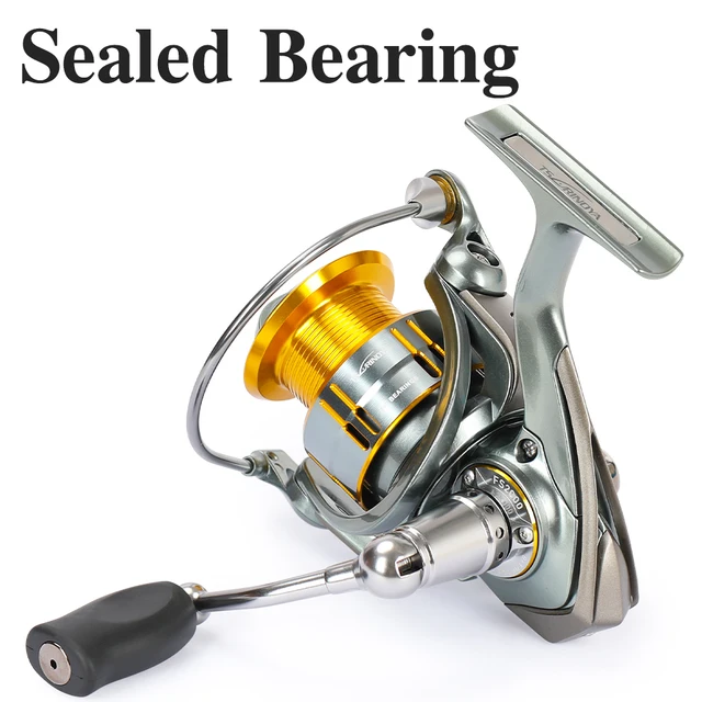 민물 낚시를 위한 고성능 TSURINOYA 롱 캐스팅 스피닝 릴