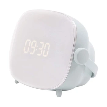 

Bright Clock Light Night Light Charging Alarm Clock LED Multi-Function Bedside Lamp Lighting Portable Clock for Outdoors