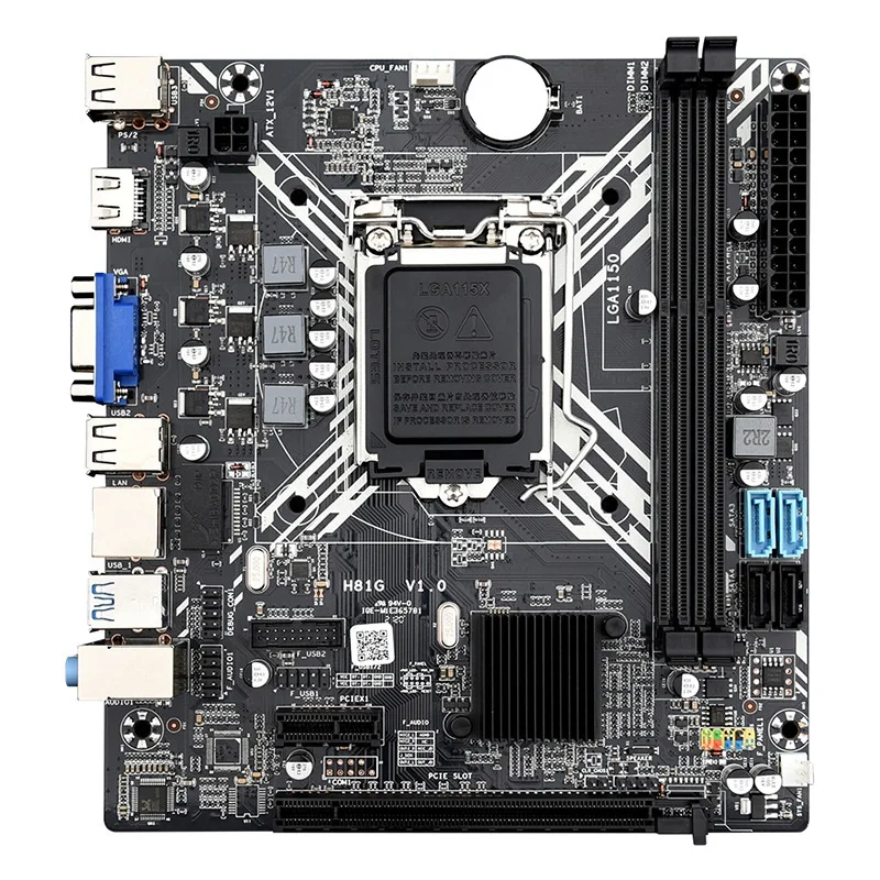 H81G компьютерная материнская плата поддержка ядра Celeron/Pentium E3 V3 LGA1150 полный спектр