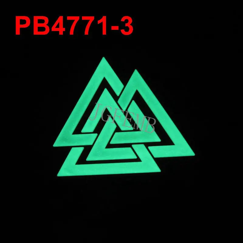 Valknut один Викинг символ Valknut Викинг норвежский рун символ Valknut патч 3D ПВХ патч тактический