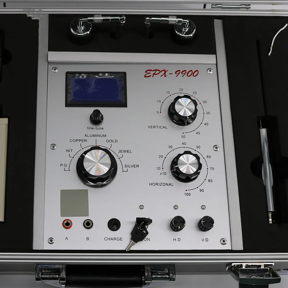 Глубокий дальний подземный металлоискатель EPX9900 охотничий обнаружитель алмазов для золота, серебра, меди, олова, алюминия