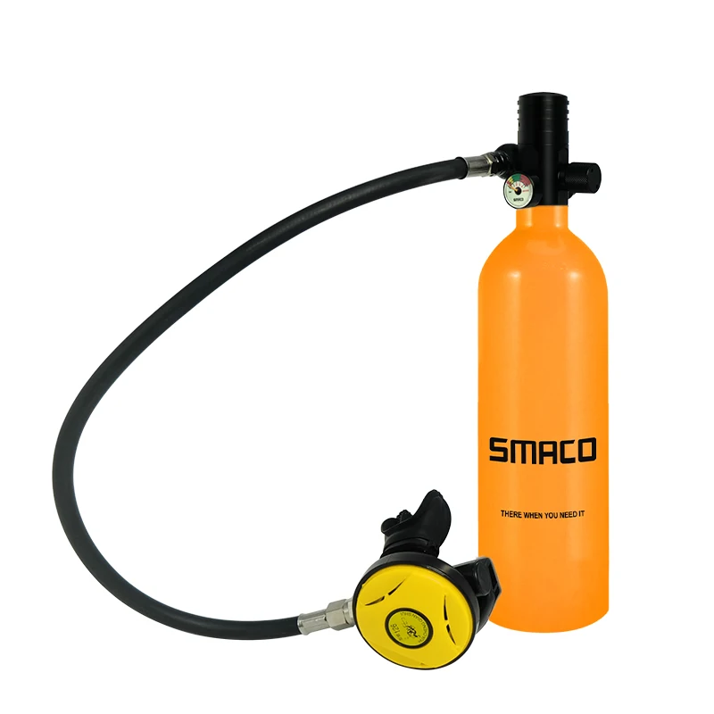 NEW SMACO Diving Equipment S400plus Underwater Respirator 1L Diving Oxygen Bottle Swimming Equipment