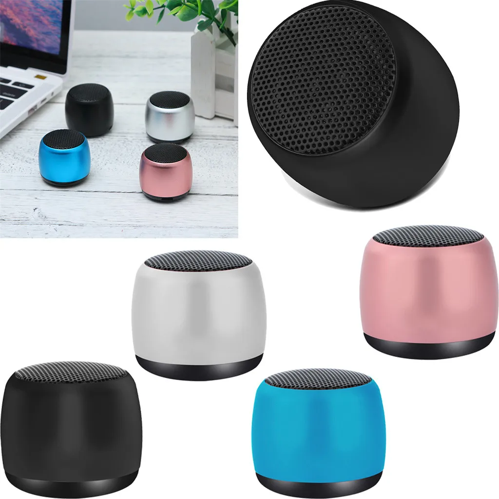 

Recharge Music Subwoofer Mini Portable Bluetooth Speaker SuperBass Stereo High Quality Flashing LED Light Speaker Phone