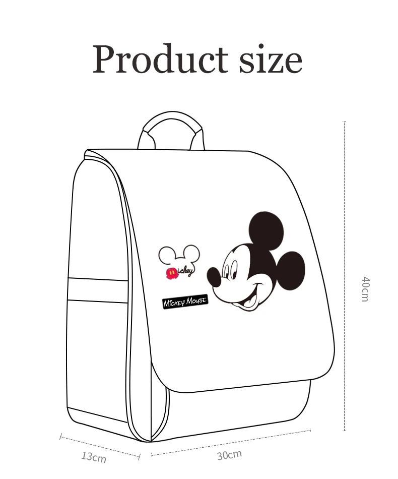 Large Capacity Disney Minnie Mickey Mouse Baby Diaper Thermal Bags