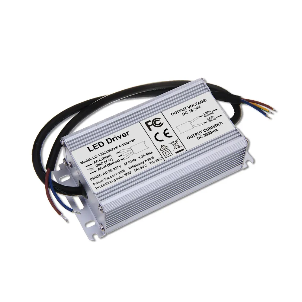 100w 120 w led driver ip67 impermeavel 04