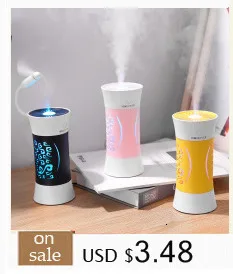 Lucky Cup увлажнитель воздуха 250 мл 3 в 1 USB Арома эфирные масла диффузор с цветным светильник для офиса автомобиля гостиной Humidificador