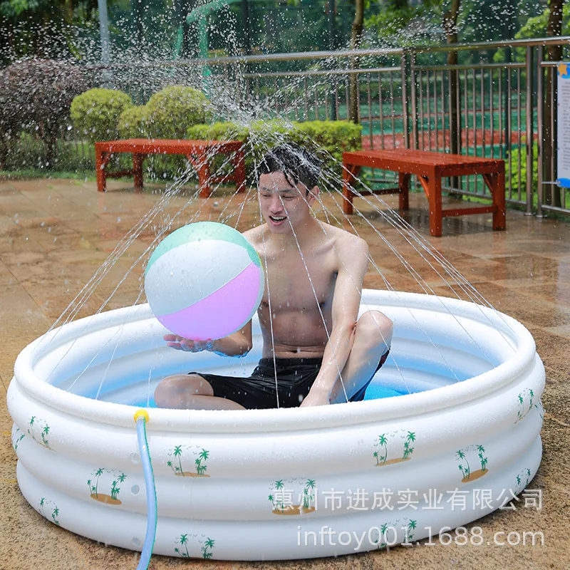 

PVC Inflatable Children Water Spouting Pad Water Spouting Pool Industry Outdoor Household Lawn Water Toys