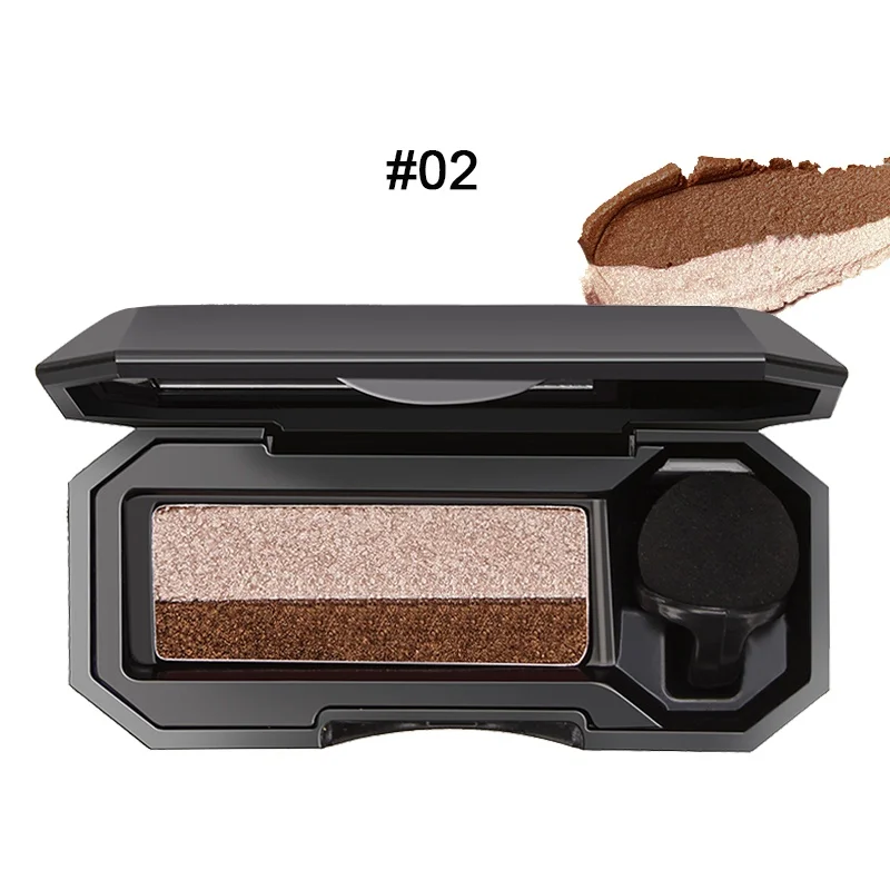 Наборы теней для век Lazy Double Earth color Shimmer Makeup водонепроницаемые Минеральные тени для век Косметика MKXJ