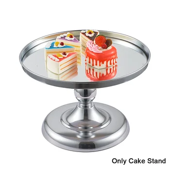 

Cake Stand Modern Support Baking Tools Wedding Party Simple Dessert Cupcakes Round Tray Tableware Decorations Countertop Metal