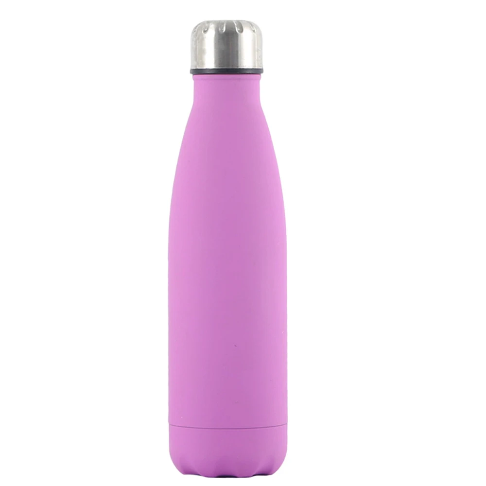 Botella de agua de acero inoxidable personalizada gratis, termo para dama de honor, termo con aislamiento al vacío con nombre personalizado, 500 ml