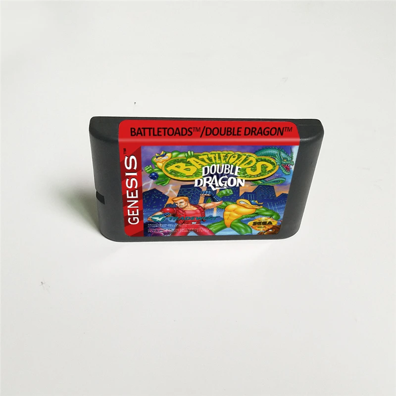 

Battletoads and Double Dragon - 16 Bit MD Game Card for Sega Megadrive Genesis Video Game Console Cartridge