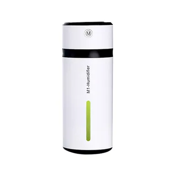 

Usb Mini Humidifier Office Desktop Home Mute M1 Spray Car with Night Light-Black